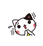 可愛くピンチを切り抜けるネコ（文字無し）（個別スタンプ：40）