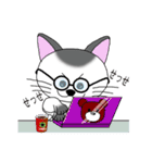 ニャッピのゆる～い1日（個別スタンプ：22）