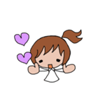 ポニテgirl（個別スタンプ：2）
