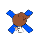 ポニテgirl（個別スタンプ：18）