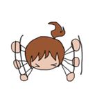 ポニテgirl（個別スタンプ：21）