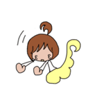 ポニテgirl（個別スタンプ：24）