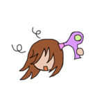 ポニテgirl（個別スタンプ：27）