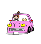ポニテgirl（個別スタンプ：30）