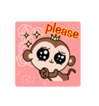 Belle-Monkey（個別スタンプ：3）