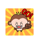 Belle-Monkey（個別スタンプ：18）