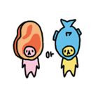 ふわふわ な どうぶつたち（個別スタンプ：17）