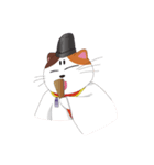 公家猫にゃん麿（個別スタンプ：5）