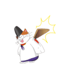 公家猫にゃん麿（個別スタンプ：8）