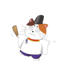 公家猫にゃん麿（個別スタンプ：34）