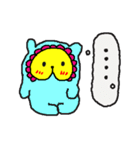 黄色い兎犬と愉快な仲間たち（個別スタンプ：5）