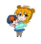 くろいひキャラ2（個別スタンプ：1）