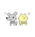 ねことねずみ（個別スタンプ：40）