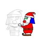 small pierrot santa（個別スタンプ：11）