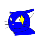 青ネコ（個別スタンプ：31）
