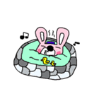 うさぎとくま（個別スタンプ：24）