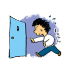 鉛筆ボーイ1（個別スタンプ：16）