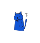 アオネコ（個別スタンプ：8）