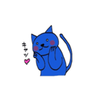 アオネコ（個別スタンプ：10）