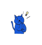 アオネコ（個別スタンプ：24）