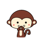 可愛いお猿（個別スタンプ：10）