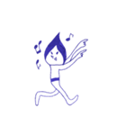 ネイビーさん（個別スタンプ：36）