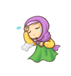 Hijabers ＆ Kitty（個別スタンプ：26）