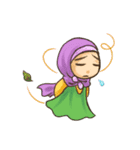 Hijabers ＆ Kitty（個別スタンプ：29）