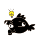 人面金魚（個別スタンプ：40）