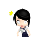 Lucky Cute Girl (Eng Version)（個別スタンプ：13）