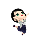 Lucky Cute Girl (Eng Version)（個別スタンプ：18）