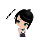 Lucky Cute Girl (Eng Version)（個別スタンプ：28）