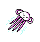 Lovely Jellyfish（個別スタンプ：4）