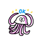 Lovely Jellyfish（個別スタンプ：7）