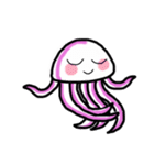 Lovely Jellyfish（個別スタンプ：11）