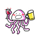 Lovely Jellyfish（個別スタンプ：21）