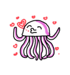 Lovely Jellyfish（個別スタンプ：26）