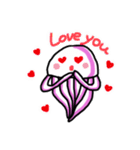 Lovely Jellyfish（個別スタンプ：29）