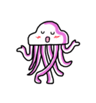 Lovely Jellyfish（個別スタンプ：36）