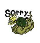 LAZY MONSTERS（個別スタンプ：23）