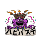 LAZY MONSTERS（個別スタンプ：28）