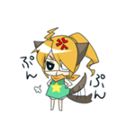 眼帯にゃん子さん（個別スタンプ：4）