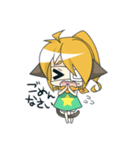 眼帯にゃん子さん（個別スタンプ：5）