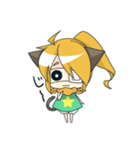 眼帯にゃん子さん（個別スタンプ：13）