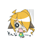 眼帯にゃん子さん（個別スタンプ：25）