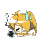 眼帯にゃん子さん（個別スタンプ：28）
