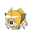 眼帯にゃん子さん（個別スタンプ：31）