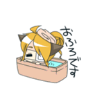 眼帯にゃん子さん（個別スタンプ：36）
