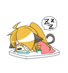 眼帯にゃん子さん（個別スタンプ：37）