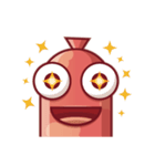 Mini Pink Sausage（個別スタンプ：3）